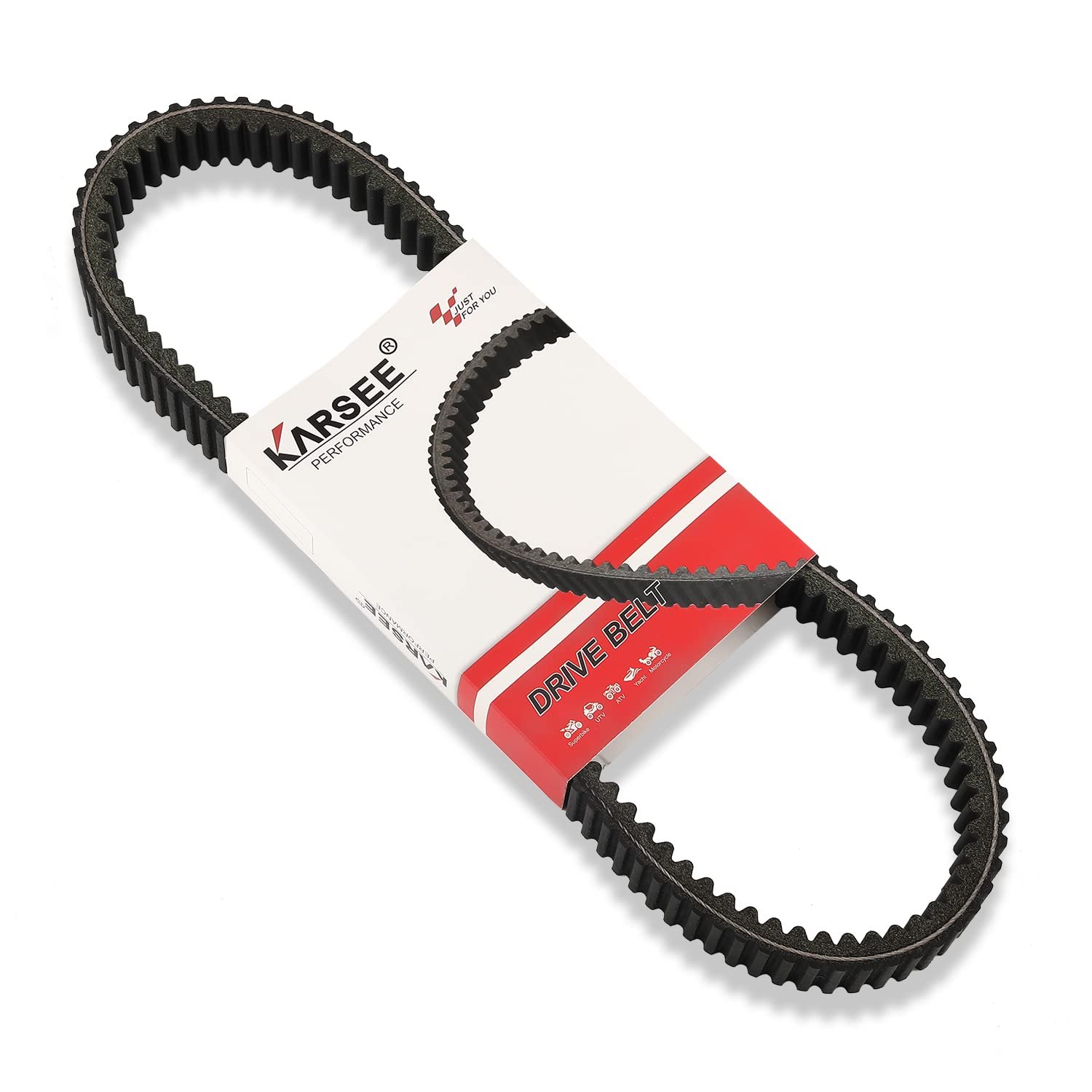 KARSEE Drive Belt Replacement for Yamaha Snowmobile 08-14 8DN-17641-01-00 image number 4