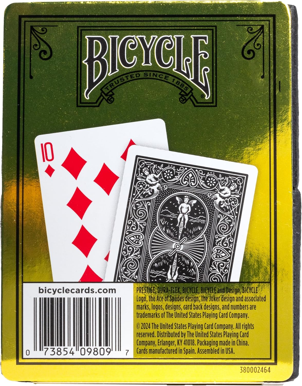 Bicycle Prestige Waterproof Plastic Playing Cards, Black Playing Cards, 100% Plastic, 1 Deck image number 4