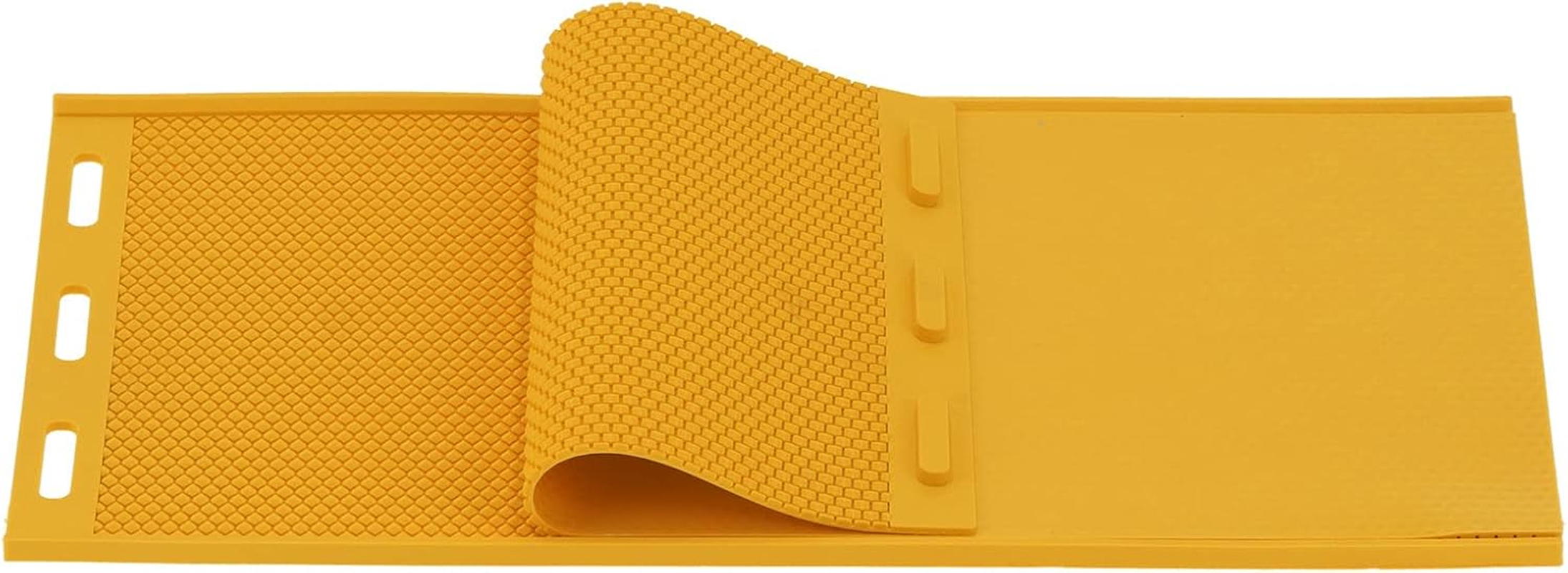 Beeswax Press 5.4Mm Comb Foundation Sheet for Beekeeping Supplies Yellow 2Pcs image number 2