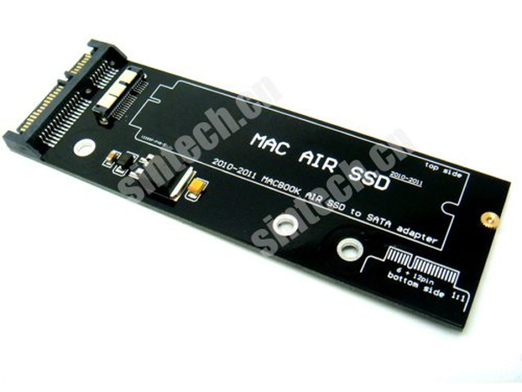 18-Pin to SATA Adapter with Usb SATA Cable for SSD from 2010-2011 Macbook AIR A1369 A1370 A1377