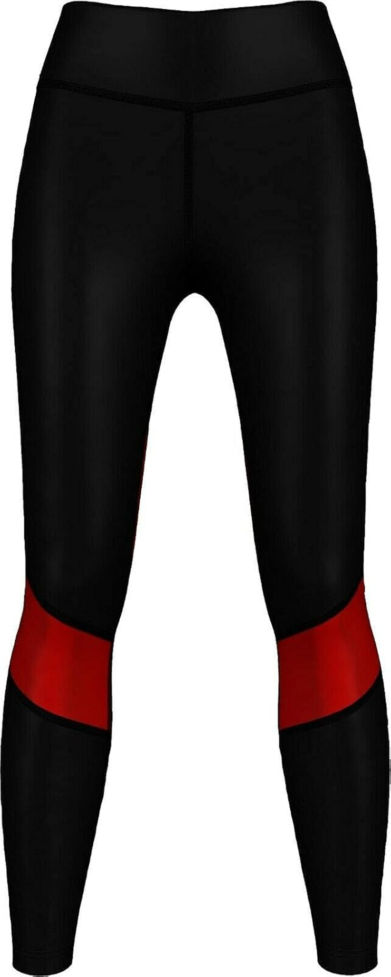 Compression Pants Womens Running Skins Yoga Gym Black Pink Red Leggings Xs-3Xl image number 1