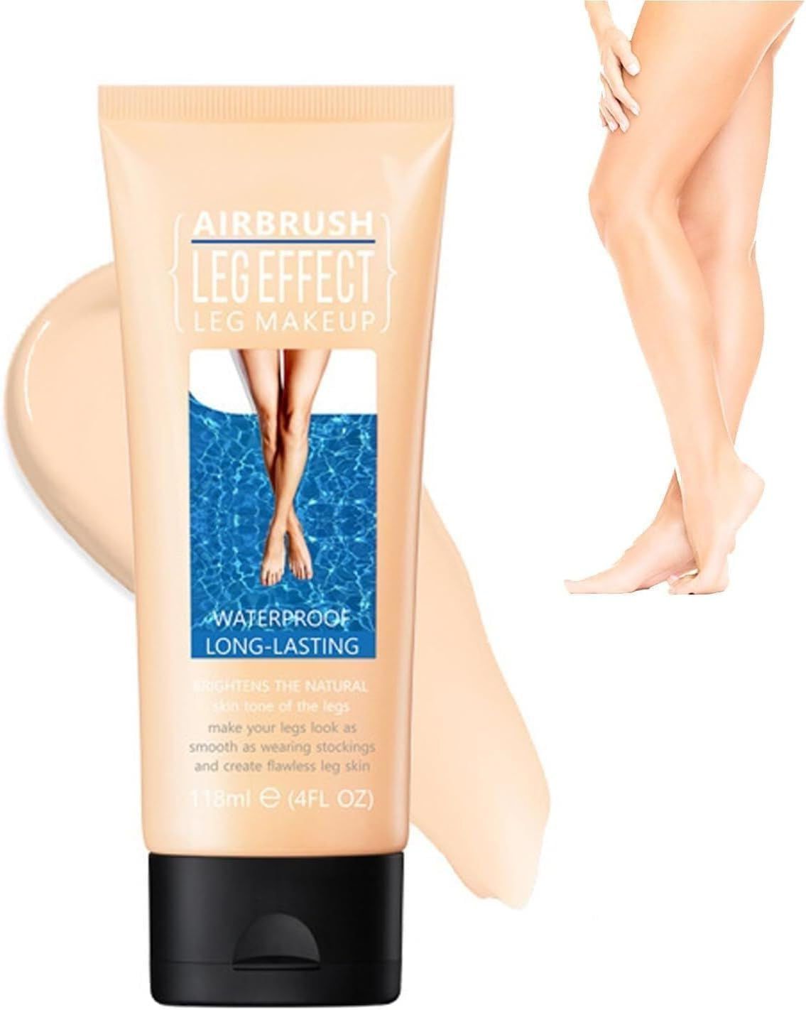 Leg Makeup Waterproof No Transfer,Three-Color Waterproof Non-Slip Foundation for Legs,Long Lasting Body Foundation,Leg and Body Scar Cover up Makeup