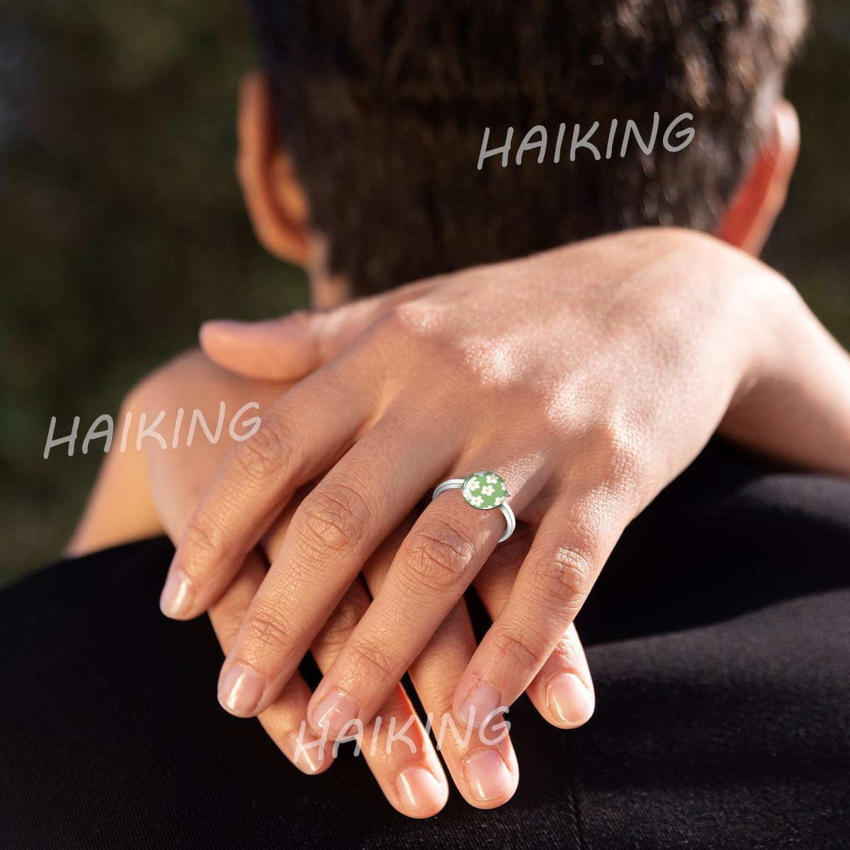 HAIKING Blank Rings,100 PCS Gold & Silver Base Rings for Jewelry Making (10Mm/0.39In) image number 6