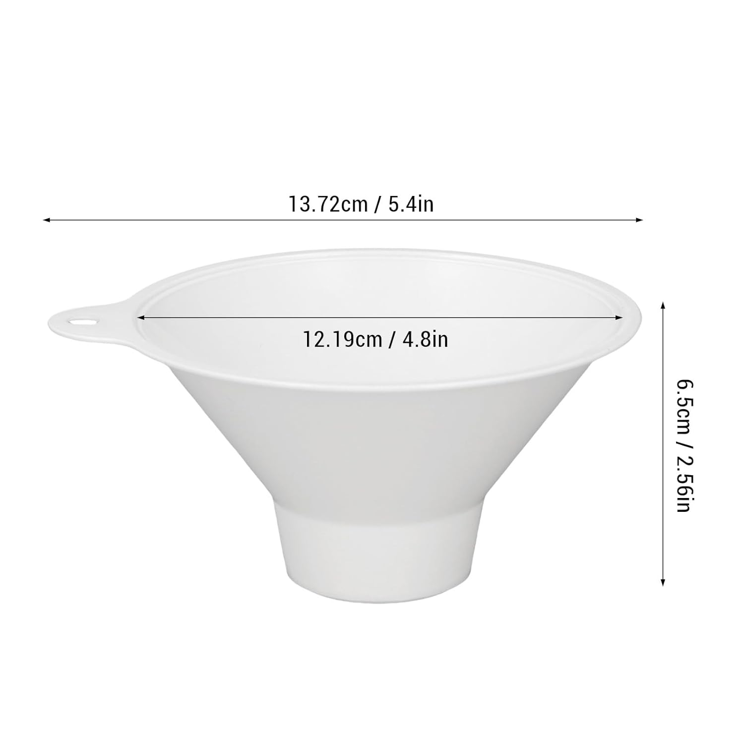 Sorandy 10Pcs Calculi Strainer, Pee Funnel for Analysis Testing, Plastic Kidney Stone Collector Funnel with Mesh Screen Filters for Straining Urine and Pee, 4.8Inch Top Width image number 1