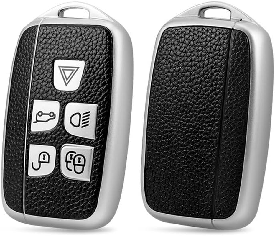 1 PCS Car Key Cover Soft, Compatible with Land Rover Defender, Discovery, Evoque, Range Rover Sport and Jaguar Models image number 2