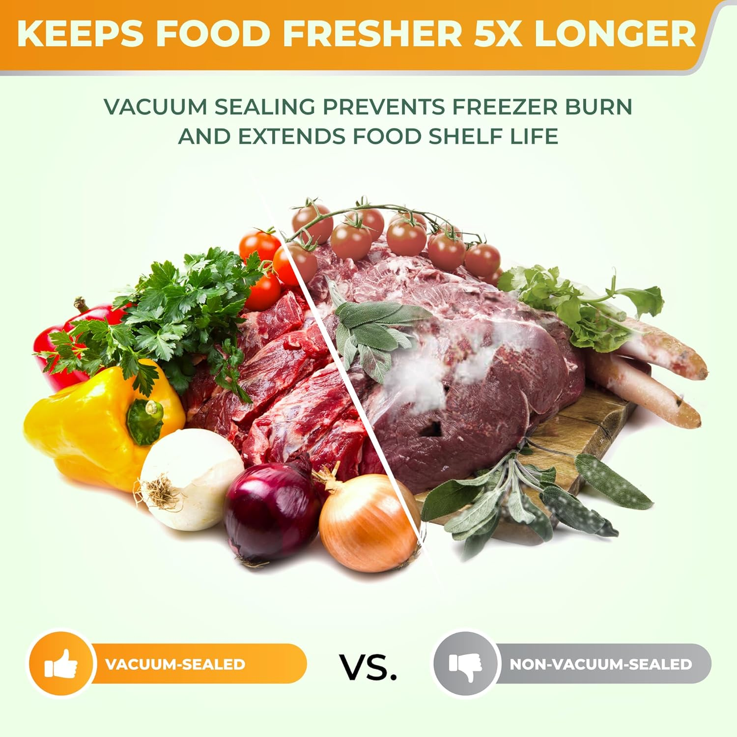 Anova Culinary Precision Vacuum Sealer Pro, Includes 1 Bag Roll, for Sous Vide and Food Storage, Black, Medium, ANVS02-US00 image number 2