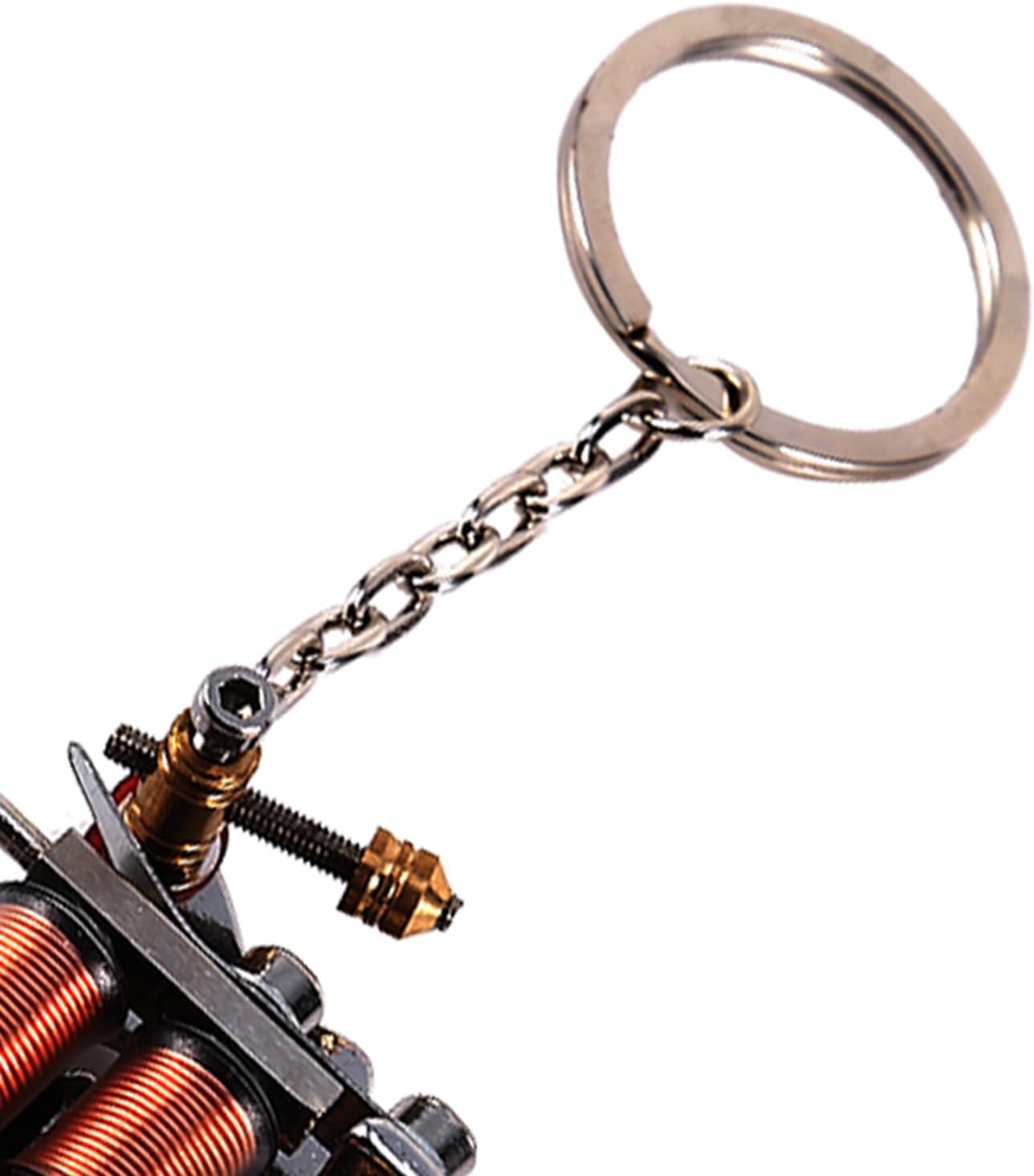 Zenithaur Mini Machine Keychain, Portable Supply Keychain, Outlast Gun Keychain for Lovers and Artists image number 4