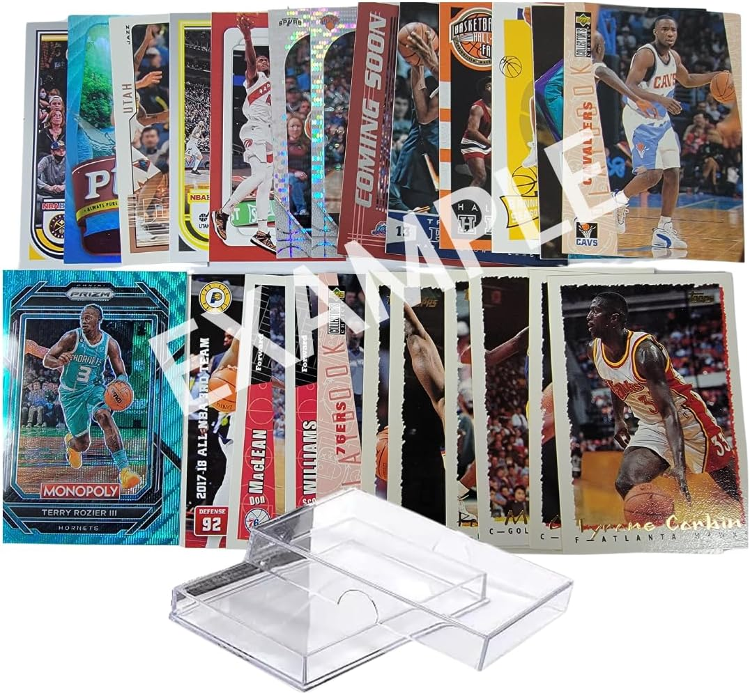 2023/24 NBA Hoops Basketball Pack + 25-Card Mixed NBA Streetcards Pack + Magnetic Holder + Streetcards Magnet! (33 Total Cards) image number 1