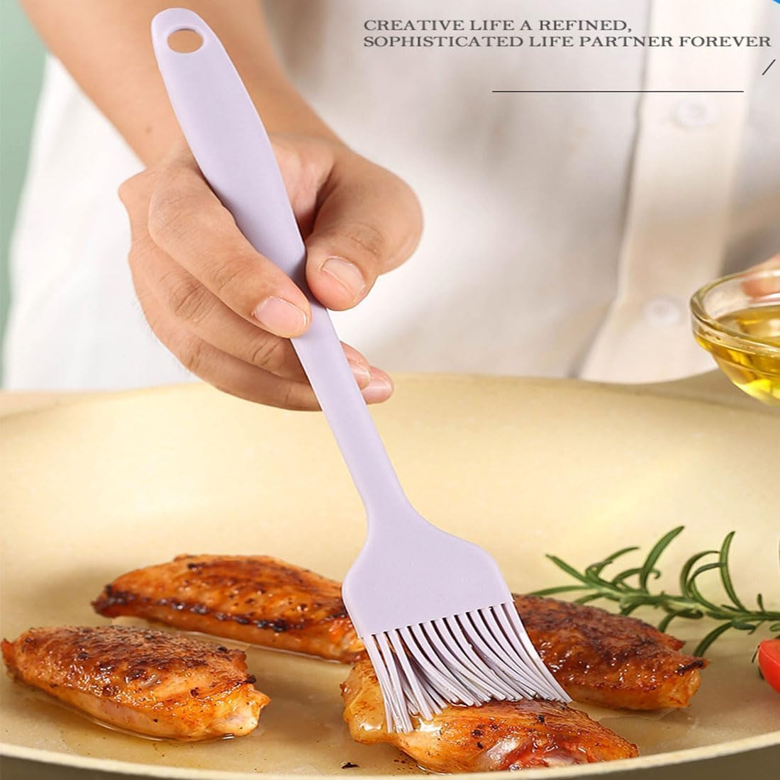 XUTONG 3PCS round Air Fryer Rack,Air Fryer Three Stackable Racks,With Oil Brush,Stainless Steel Air Fryer Accessories,Fit All Air Fryer,Oven,Air Flow Racks(With Brush)