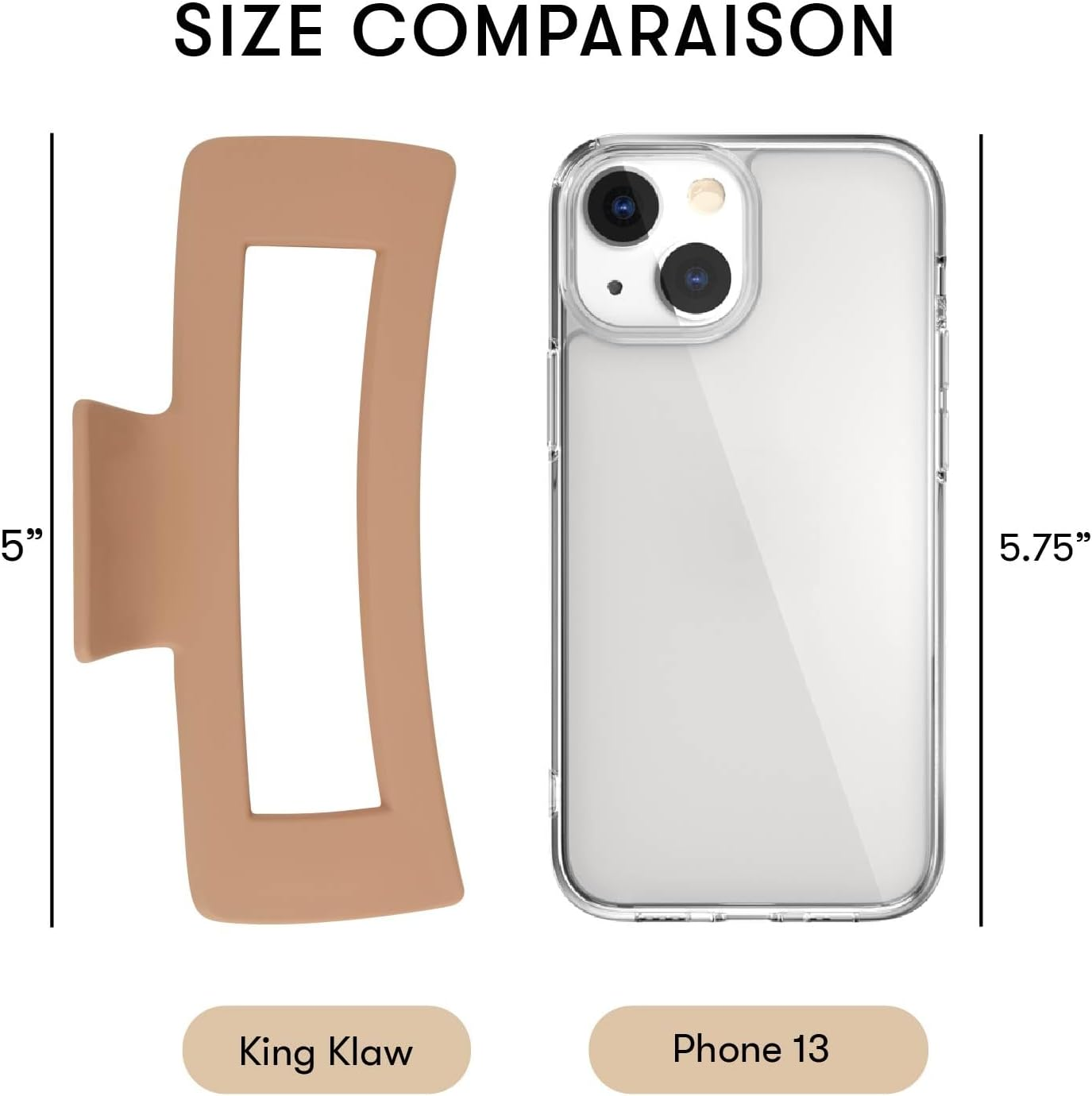 FRAMAR Large Claw Clips for Thick Hair Hair Claws for Thick Hair, Long Hair Claw Clips Variety Pack, Large Hair Clips for Thick Hair, Cute Claw Clips for Long Hair, Large Claw Clip image number 5