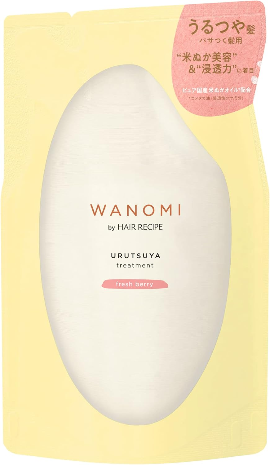 Wakanomi by Hair Recipe Urutsuya Treatment Refill, 10.6 Oz (300 G) image number 2