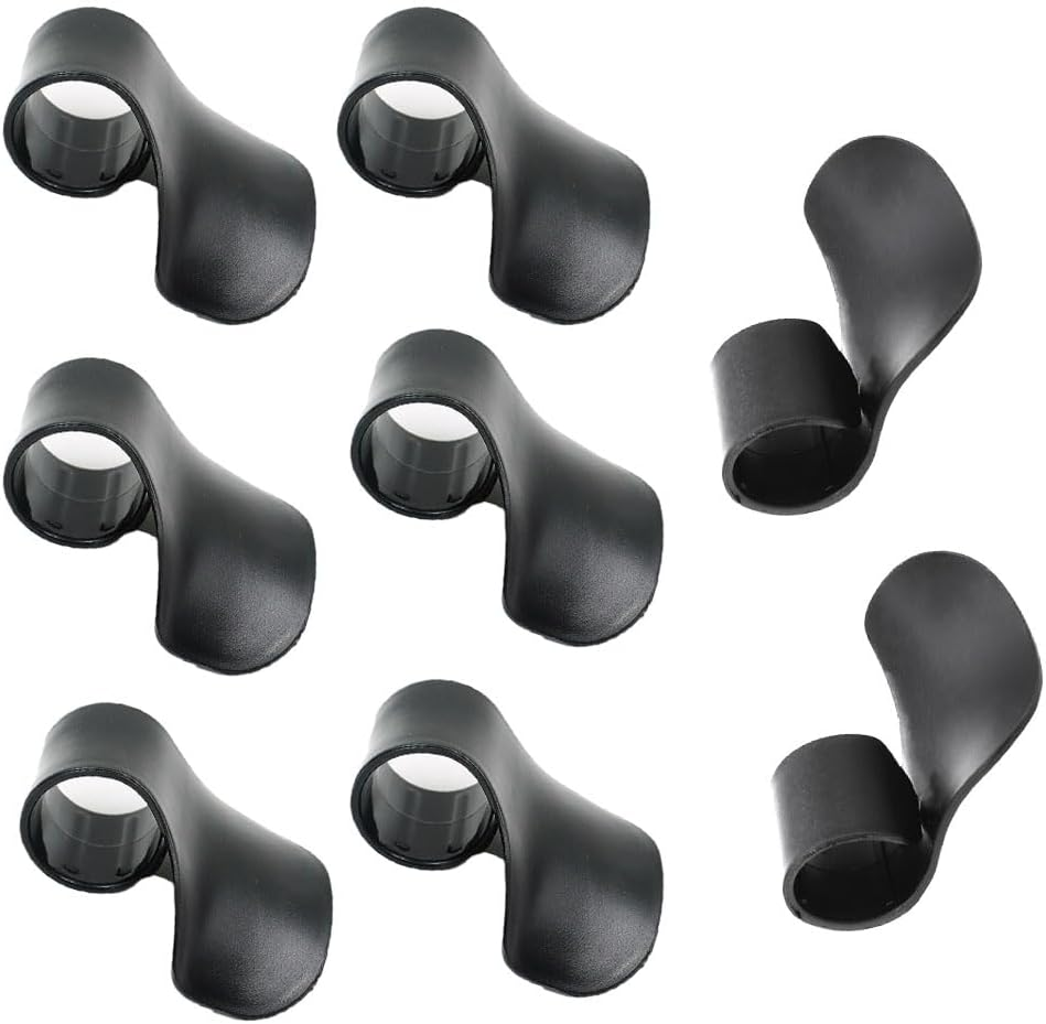 4 Pairs Motorcycle Throttle Holder, Throttle Clip Controller Grips Handles Throttle Assist Control Grips, Universal Motorcycle Throttle Grip for Reducing Hand Load, Black image number 3