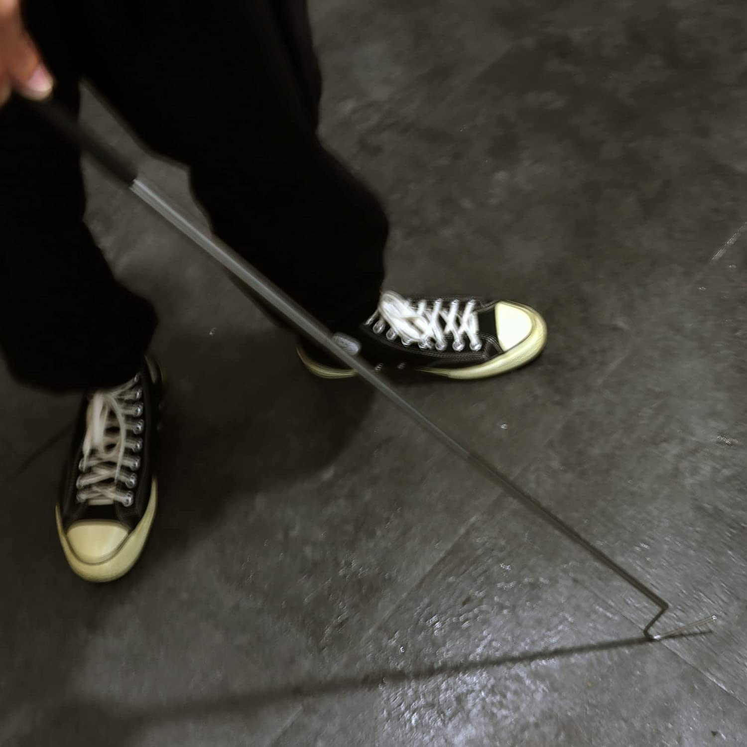 JIH Stainless Steel Extensible Snake Hook 39 Inch, Retractable Reptile Hook, Pick-Up Handling Tool image number 2