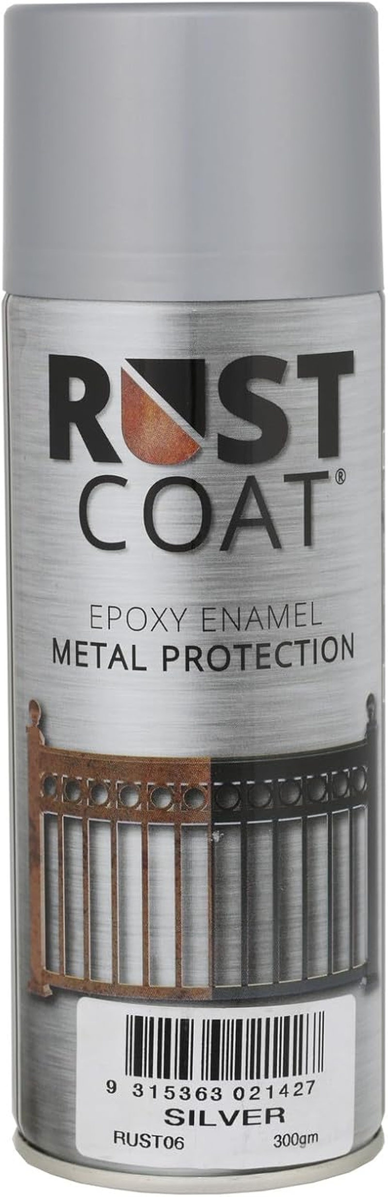 Epoxy Enamel Metal Protection, 300 G, Silver