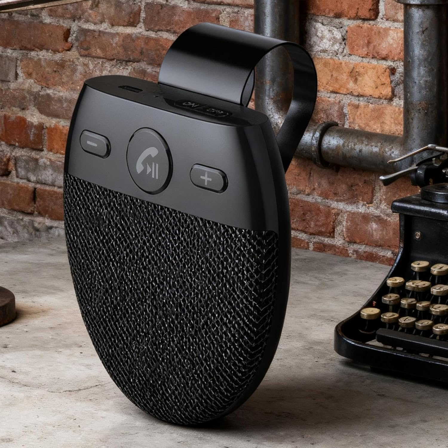 Gungtj Portable Car Wireless Speaker,Car Wireless Phone | Speakerphone Music Player - for Vehicle Truck SUV RV Outdoor Travel Daily Driving Commuting image number 4