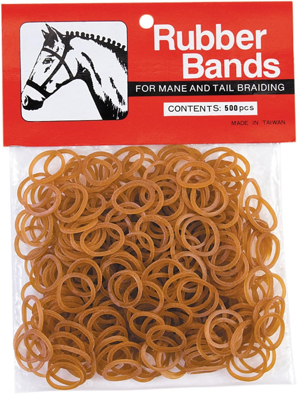 Weaver Leather Rubber Bands Brown, 65-2241
