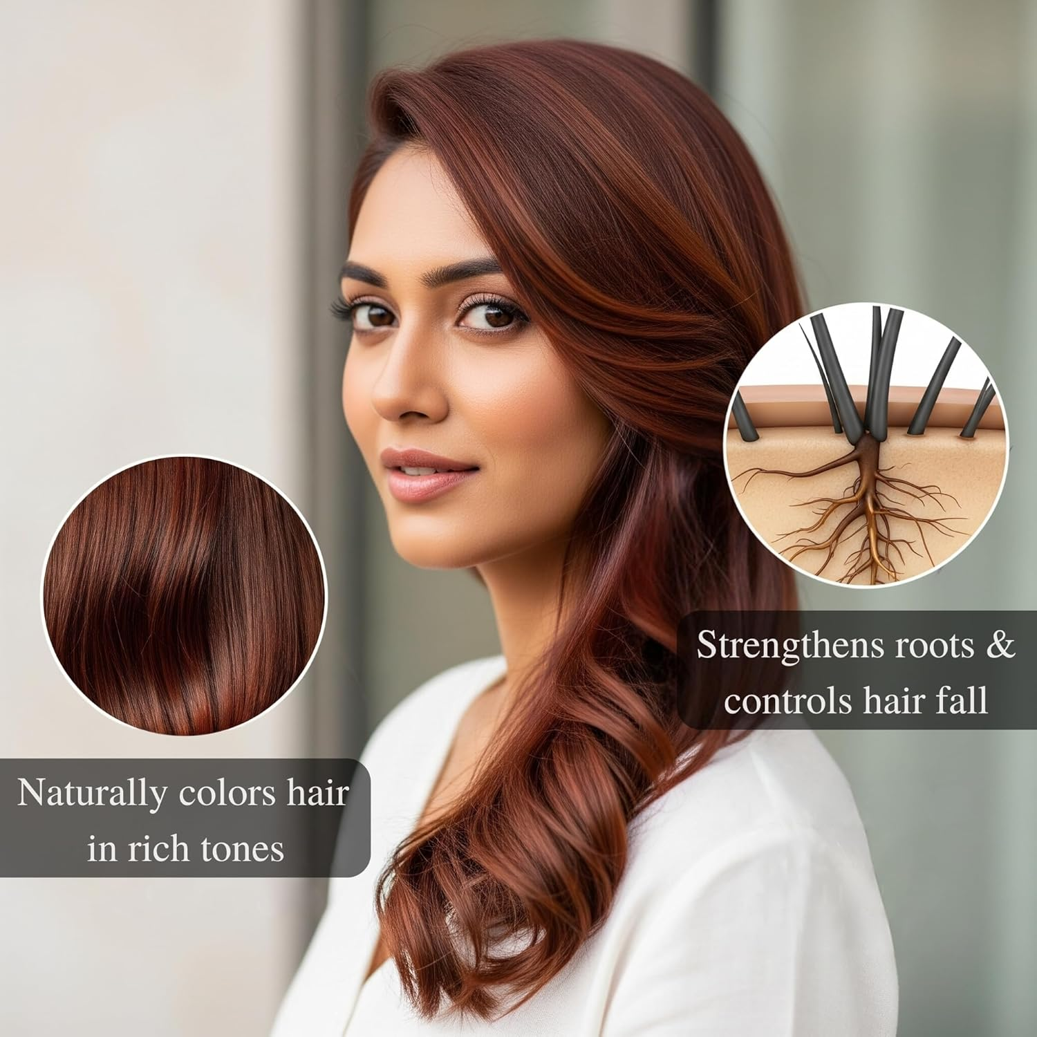 Henna Powder | Lawsonia Inermis | 8.81 Oz (250 G) | Natural & Pure Powder for Hair Color by KVAAS image number 5