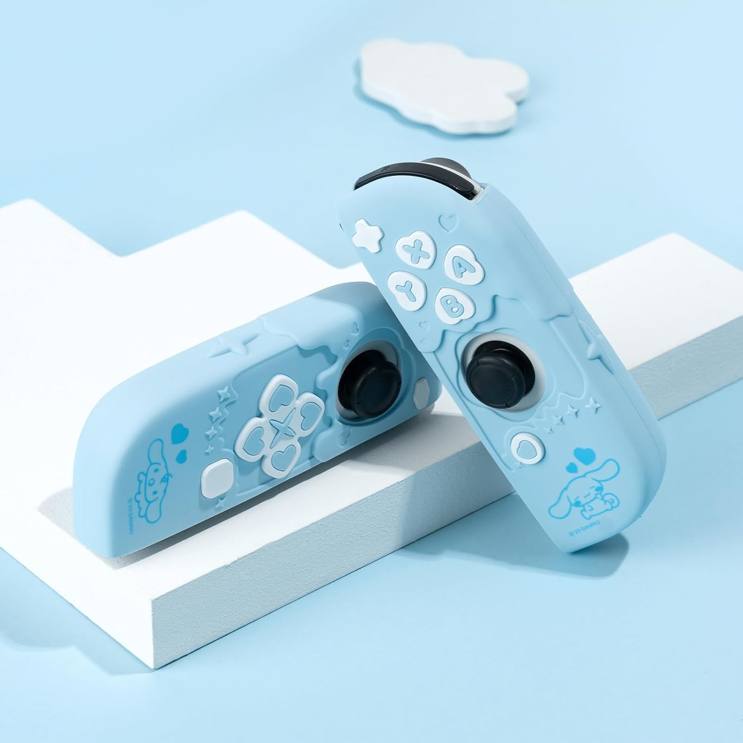 Kuitmor Protective Shell for Switch Joy Con Controller,Soft Silicone Cover Case,Anti-Scratch Protective Case for Nintendo Switch/Oled Joy Cons image number 6