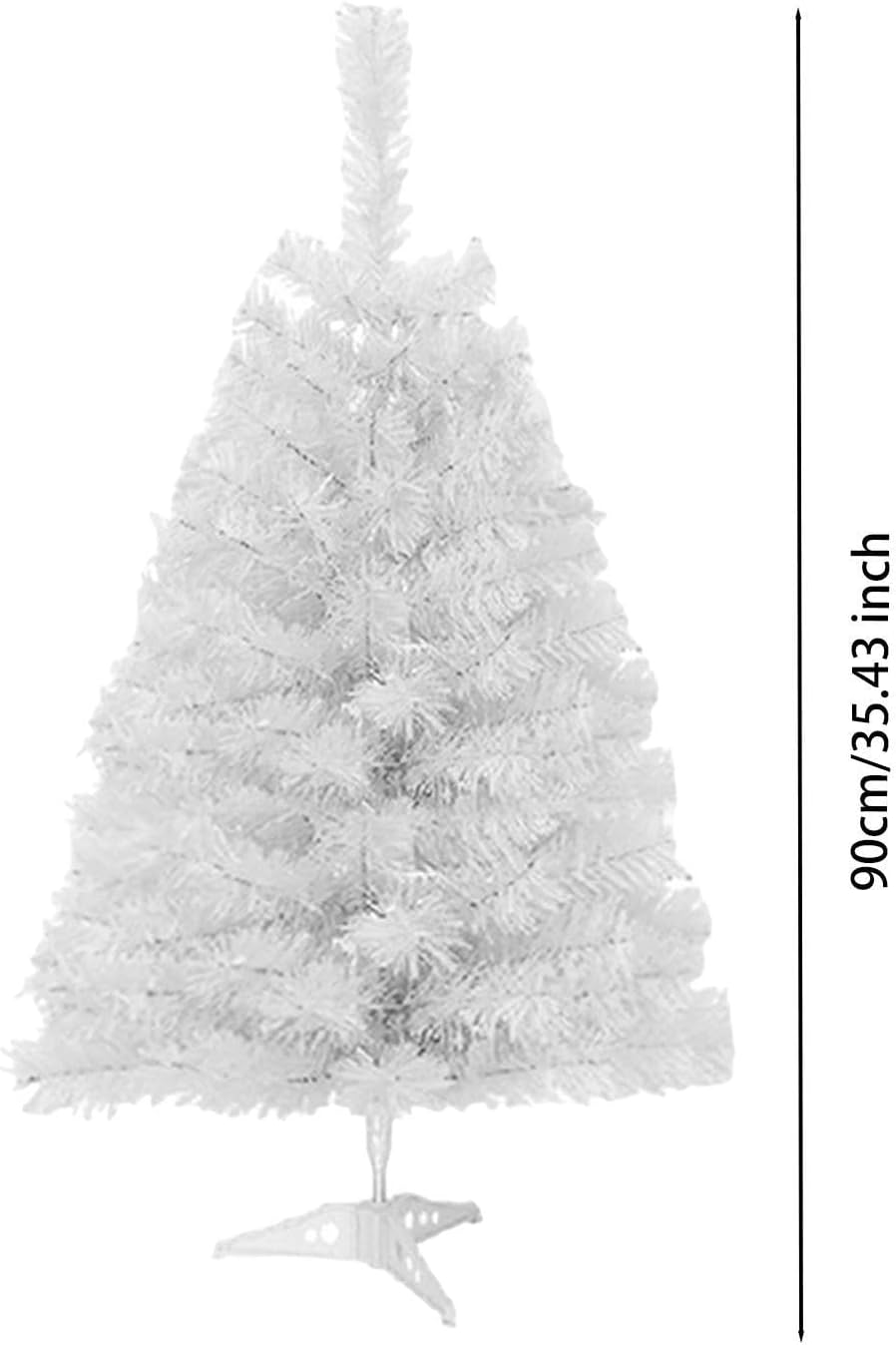 3 Ft Artificial Christmas Tree Holiday Decoration Fake Xmas Trees Ornament for Indoor image number 3
