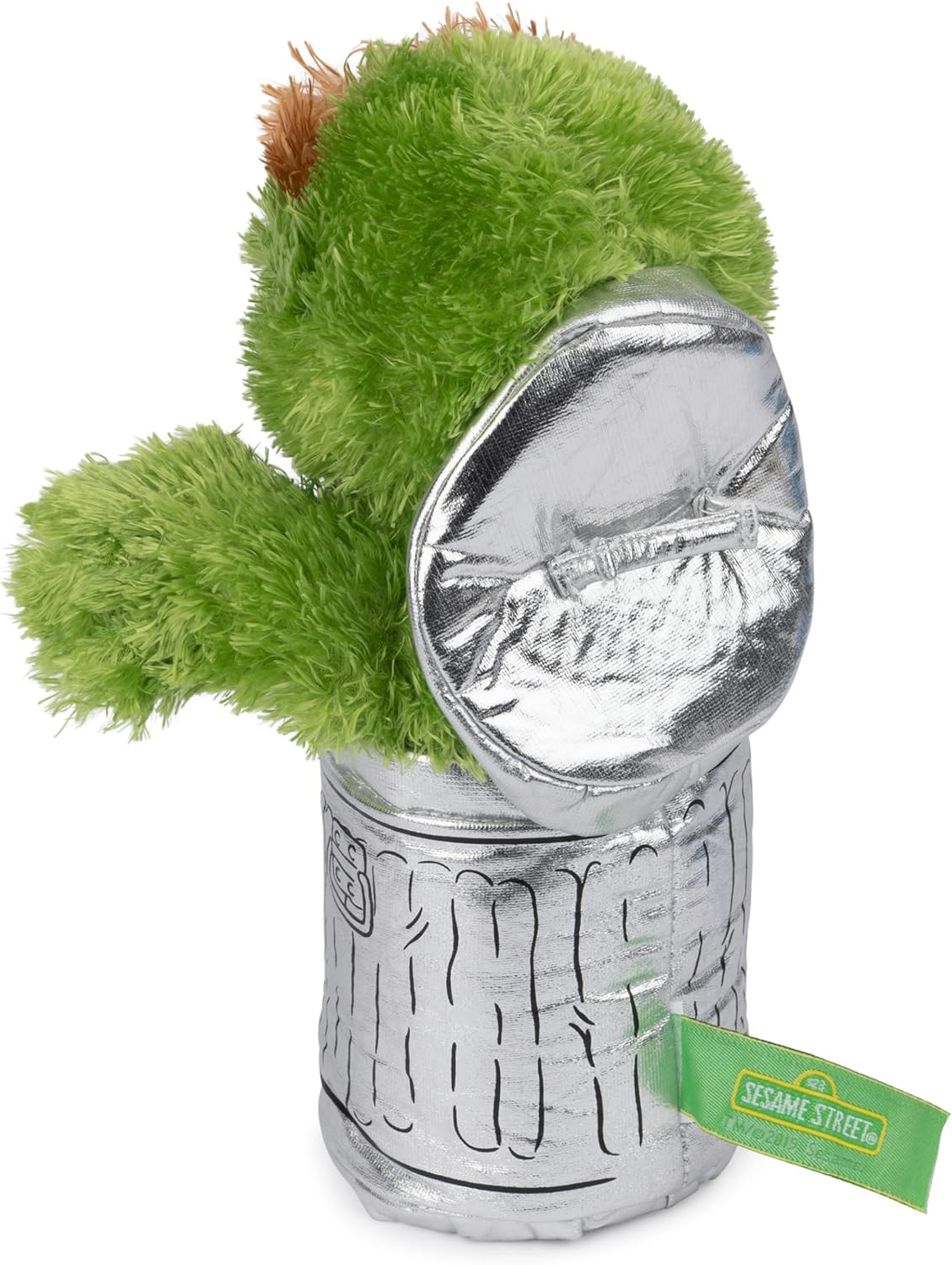 Sesame Street 75860 Oscar the Grouch Soft Toy 25Cm Stuffed Plush Toy, 25 X 10 X 10Cm image number 3
