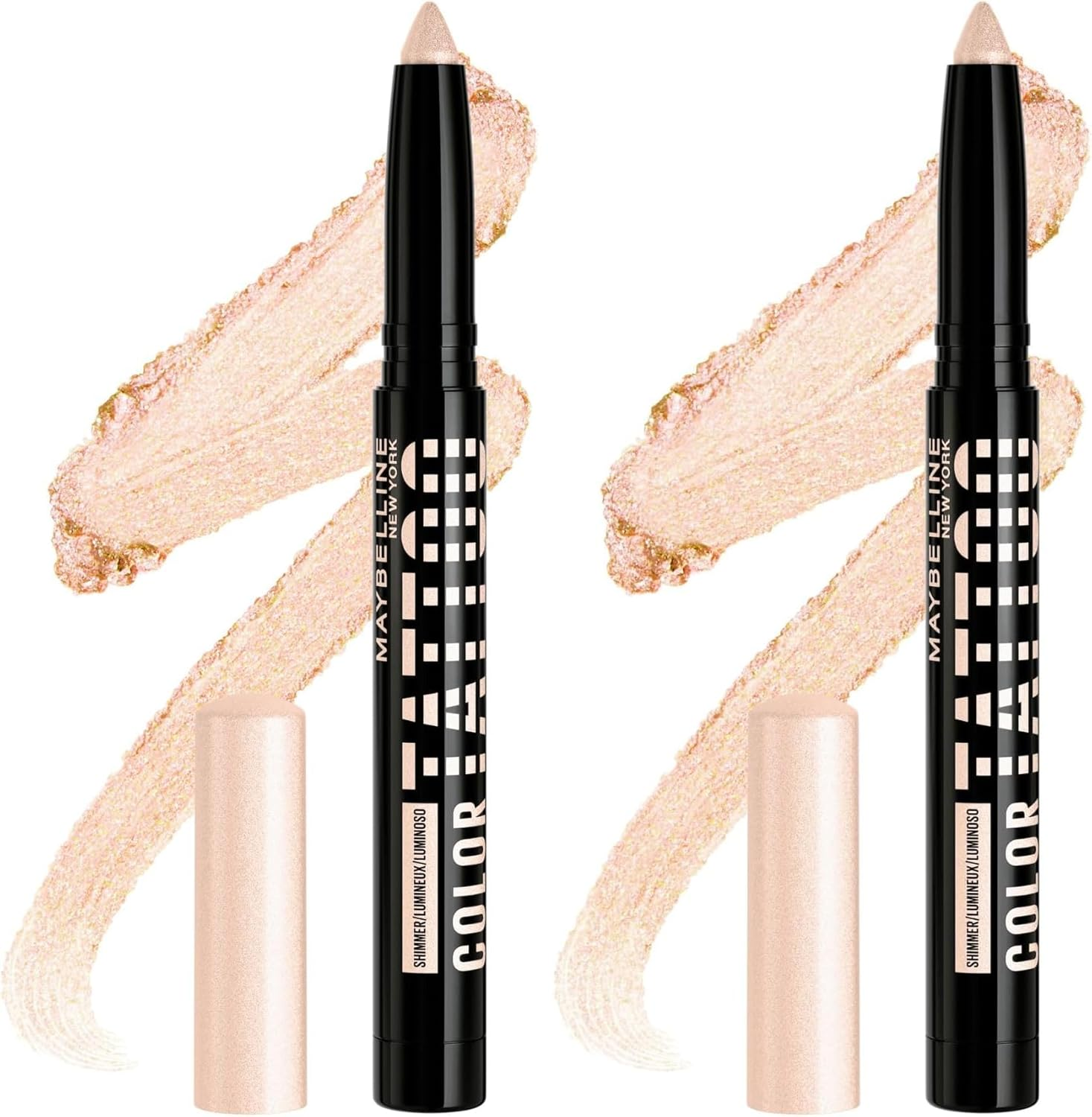 Maybelline New York Color Tattoo 24H Eyeshadow Pen, I Am Shining (Pack of 2) image number 3