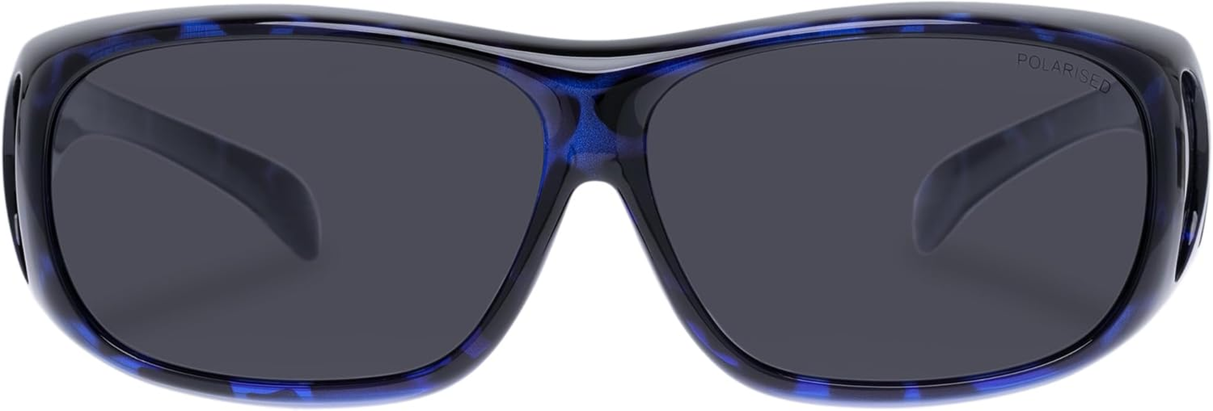 Cancer Council Uni-Sex Jervis Fitovers Navy Tort Rectangle Sunglasses image number 3