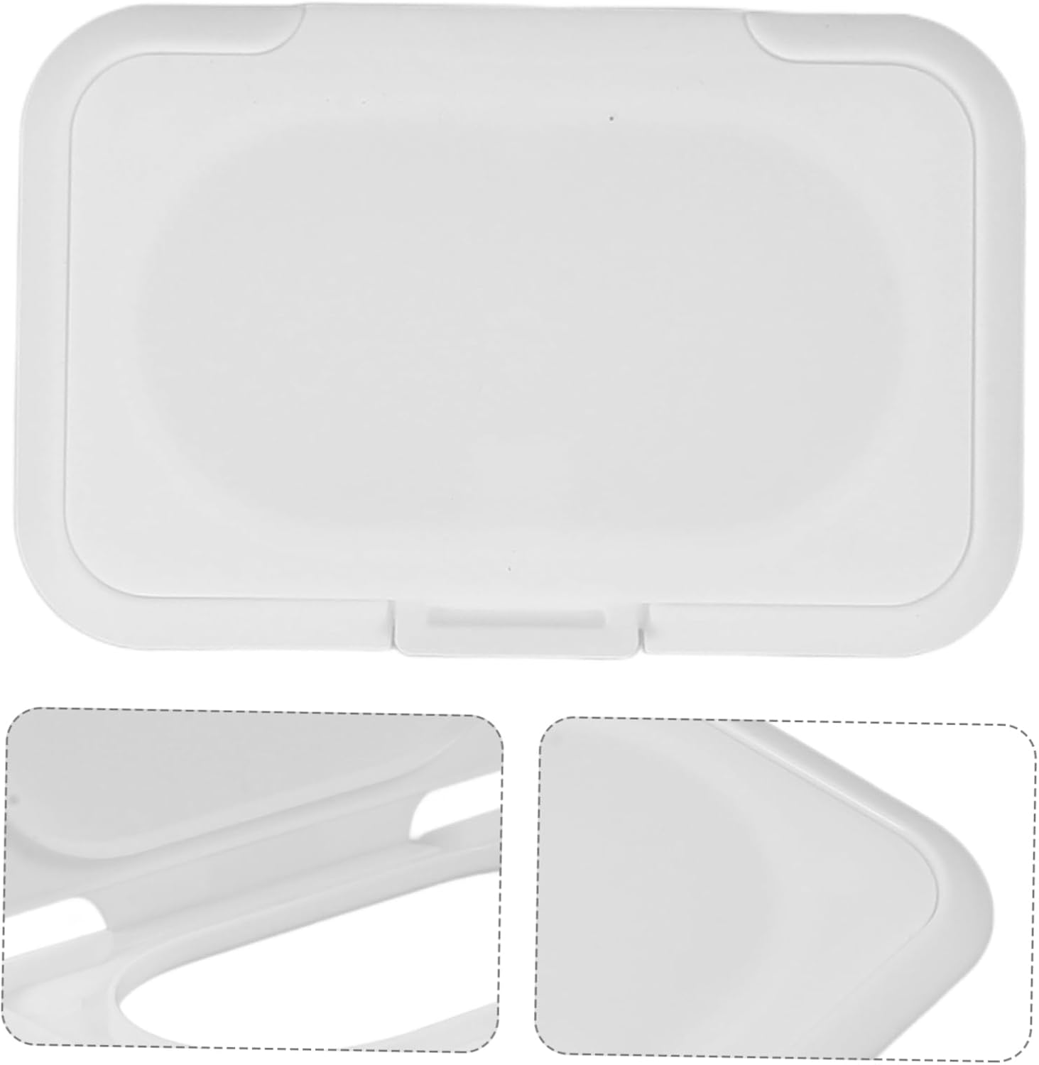 30Pcs Multi-Functional Wipe Flip Lid Airtight Leakproof Wipe Dispenser Cover Reusable Plastic Storage for Newborn Home Car image number 3