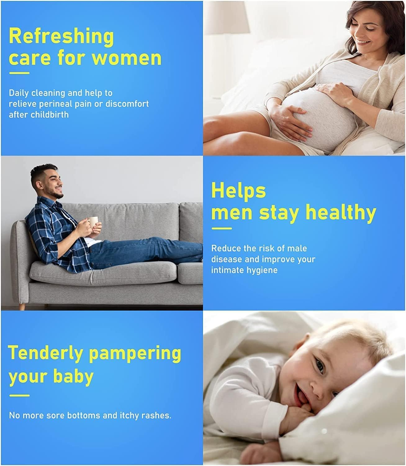 Darate Portable Bidet for Toilet - 450Ml Bathroom Toilet Bidet Bottle - Handheld Personal Bidet Empty Bottle - Childbirth Cleaner -For Outdoor,Camping,Travling,Driver,Personal Hygiene image number 1