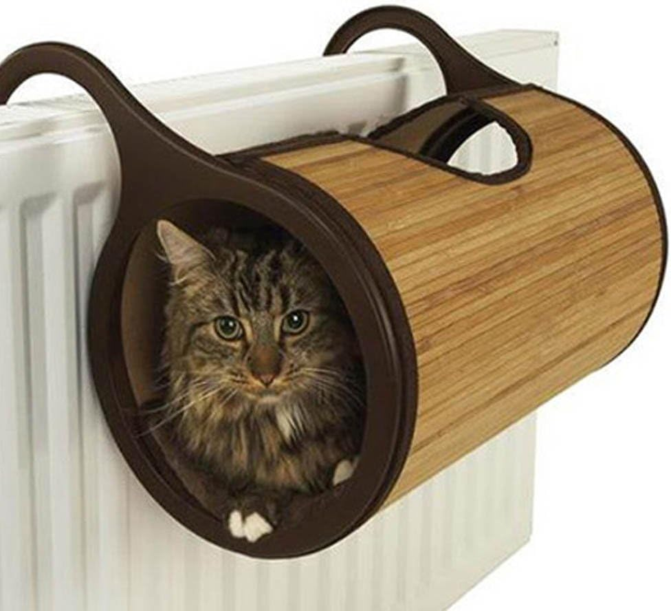 Rosewood 41302 Jolly Moggy Bamboo Cat Radiator Bed