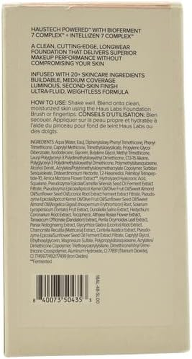 HAUS LABS by LADY GAGA Triclone Skin Tech Medium Coverage Foundation with Fermented Arnica 040 Fair Neutral image number 3