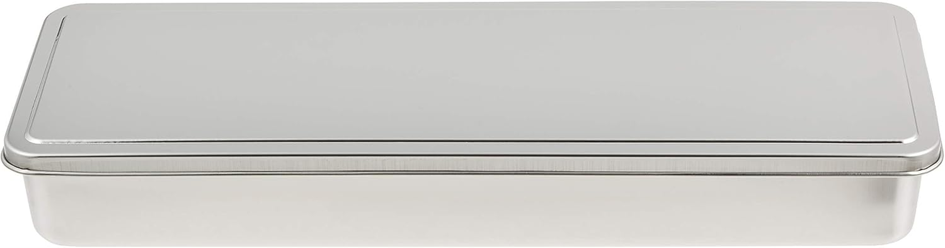 Endo Shoji TKG AYK11004 Seasoning Condiment Container, Length 17.1 X 5.7 X 2.4 Inches (435 X 145 X 60 Mm), Storage Container, Various Uses, Made of Rust Resistant Stainless Steel, Hygienic, Commercial