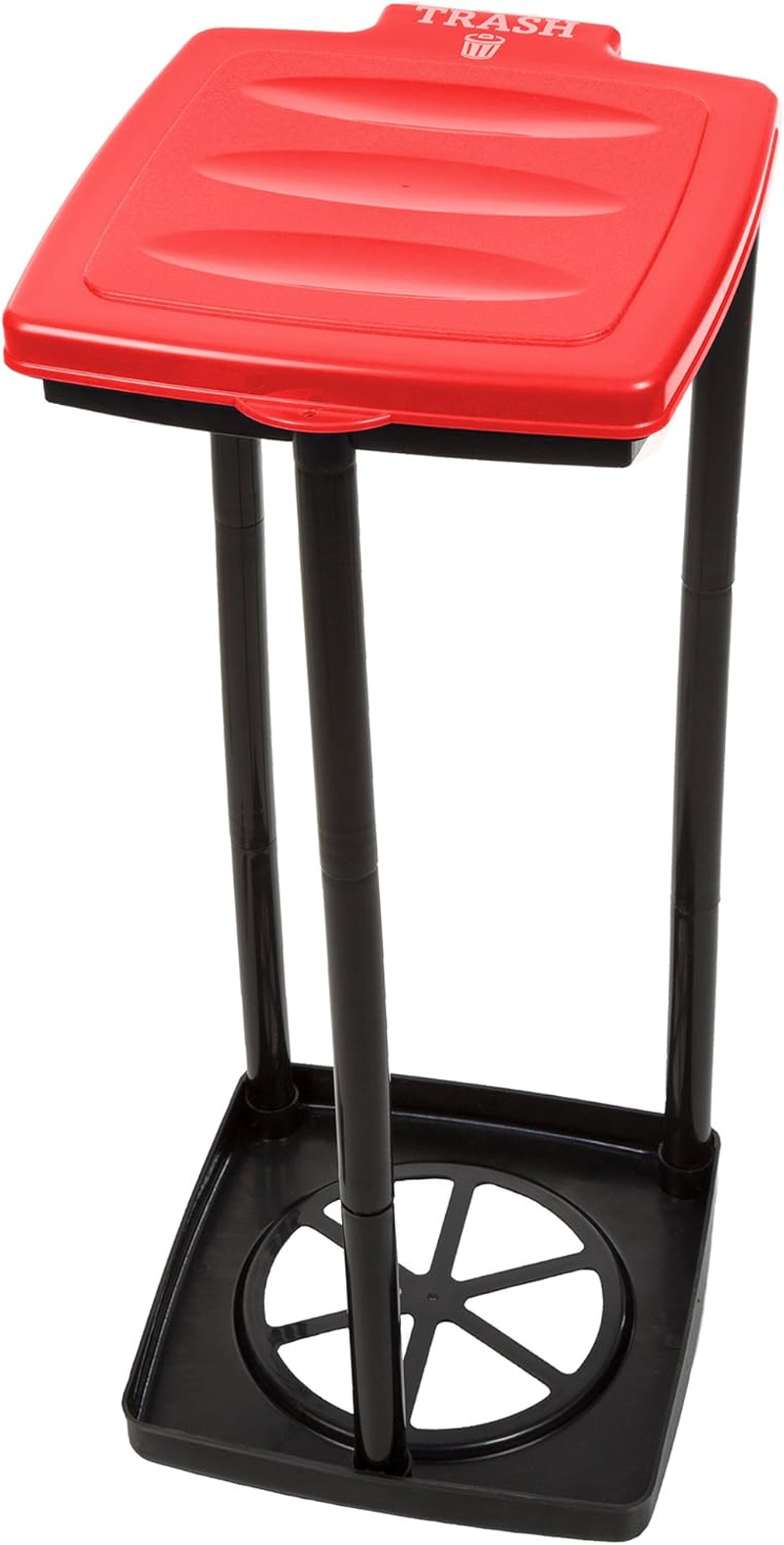 Portable Trash Bag Holder-Collapsible Trashcan for Garbage-Indoor/Outdoor Use Ideal for Camping Recycling and More by Wakeman