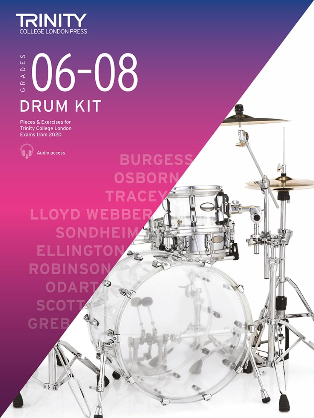 Trinity College London Drum Kit from 2020. Grades 6-8: 2020-2023 image number 1
