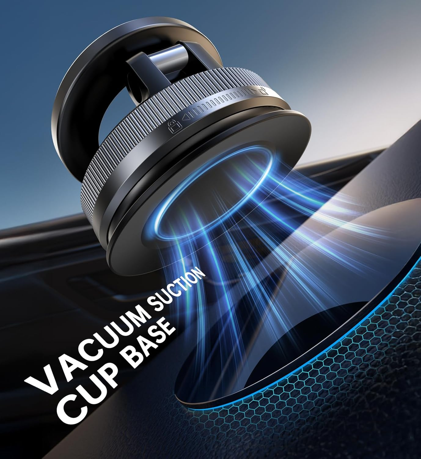 For Magsafe Car Mount【90Lbs Strongest Suction & 2800Gf Magnetic】 Suction Cup Phone Mount Dashboard & Windshield, Universal Phone Holders for Your Car for Iphone 17 16 15 14 13 Pro Max image number 3