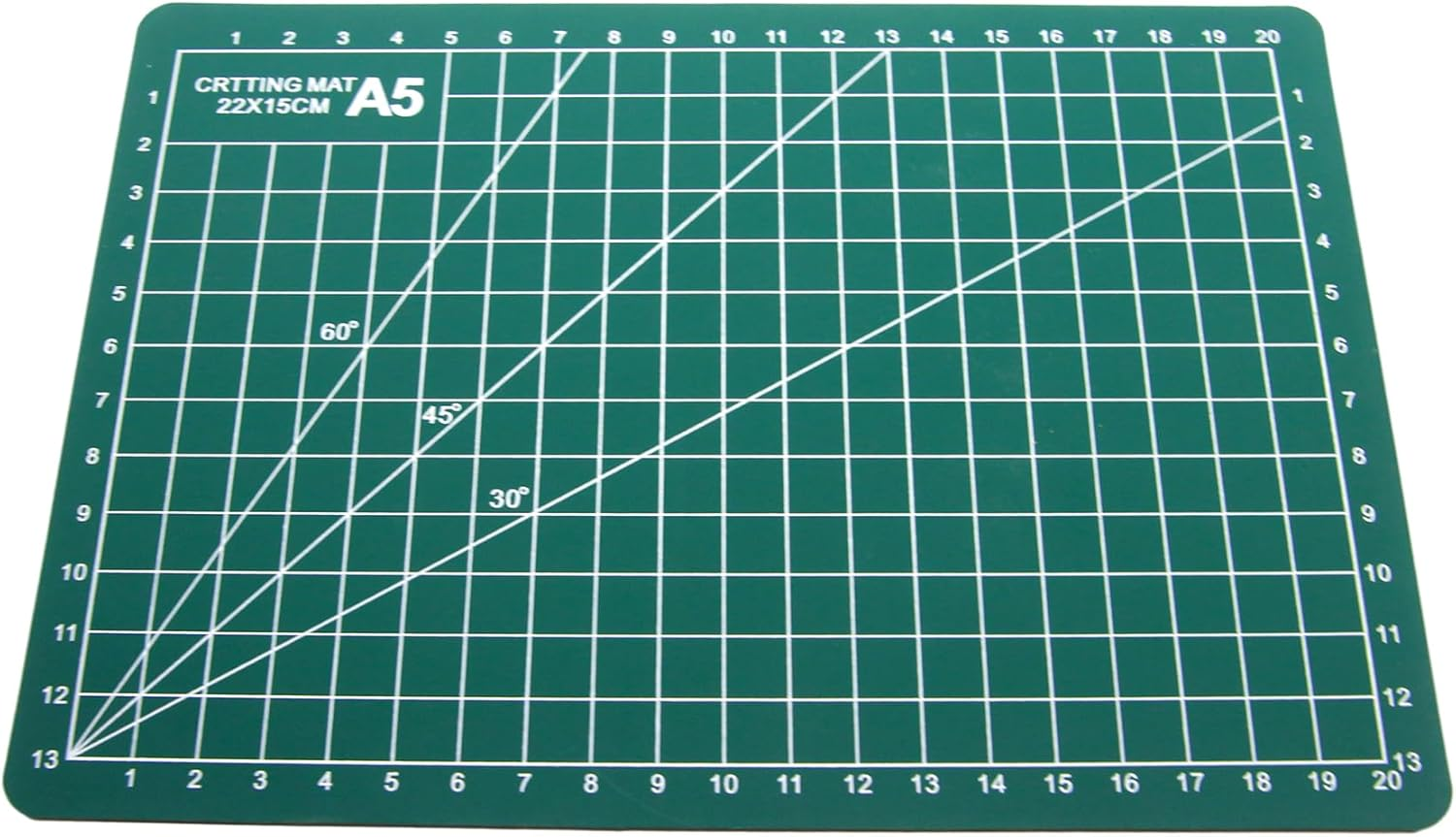 BOROLA A5 Single Sided Self-Healing Board Cutting Pad 8 Inches X 6 Inches Compatible for DIY School Manual Projects, Sewing, Quilting, Model Making(Green) - A4,Green image number 4