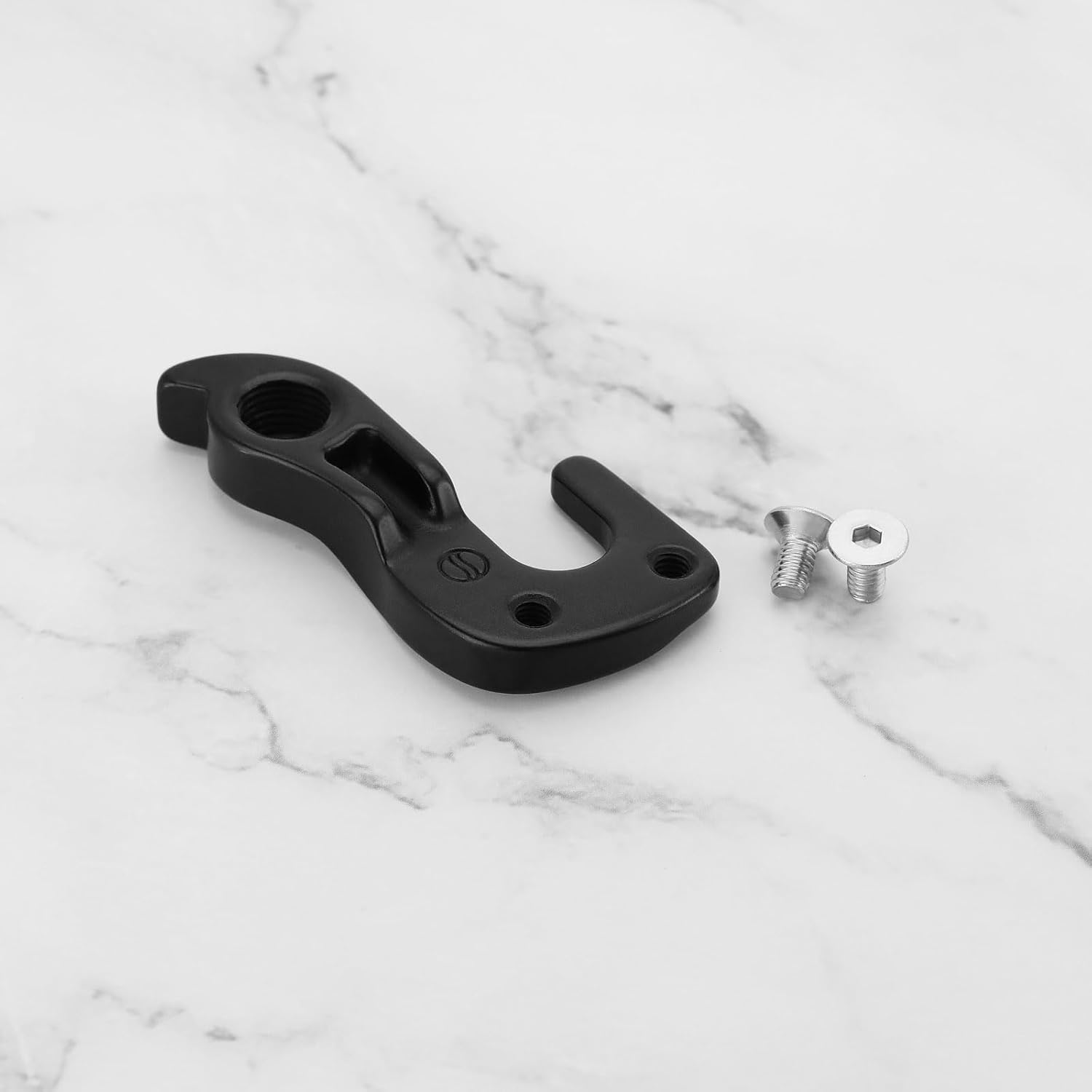 Mechanical Derailer Hook Bicycle Tail Hook Metal Rear Derailer Hook Screw Model 10148 D593 GH-165 Compatible with Cube Bicycle Accessories, Black image number 6