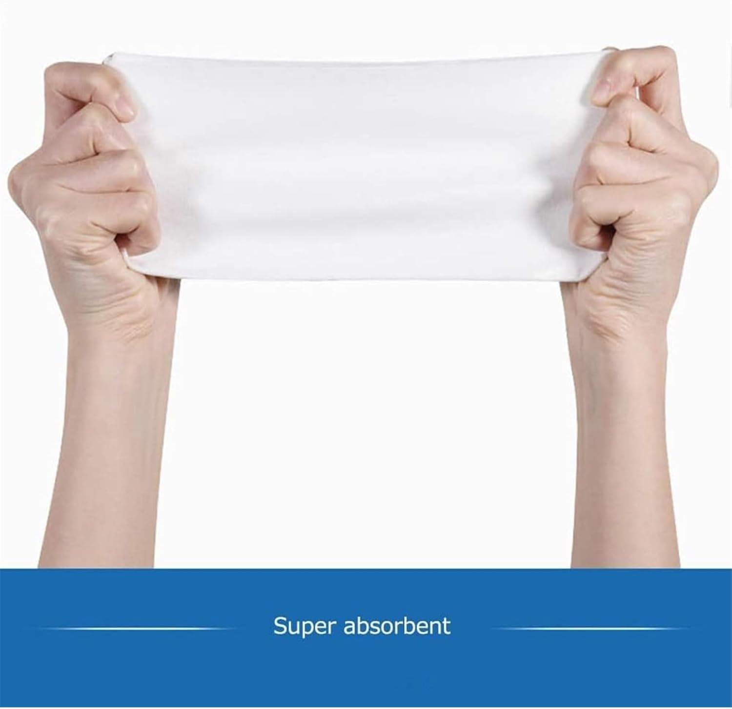 200 Sheets Disposable Facial Towel, 100% Cotton Fiber Dry Wipes, Dry and Wet Use Cleaning Wipes for Sensitive Skin, Makeup Removing, Surface Cleaning image number 1