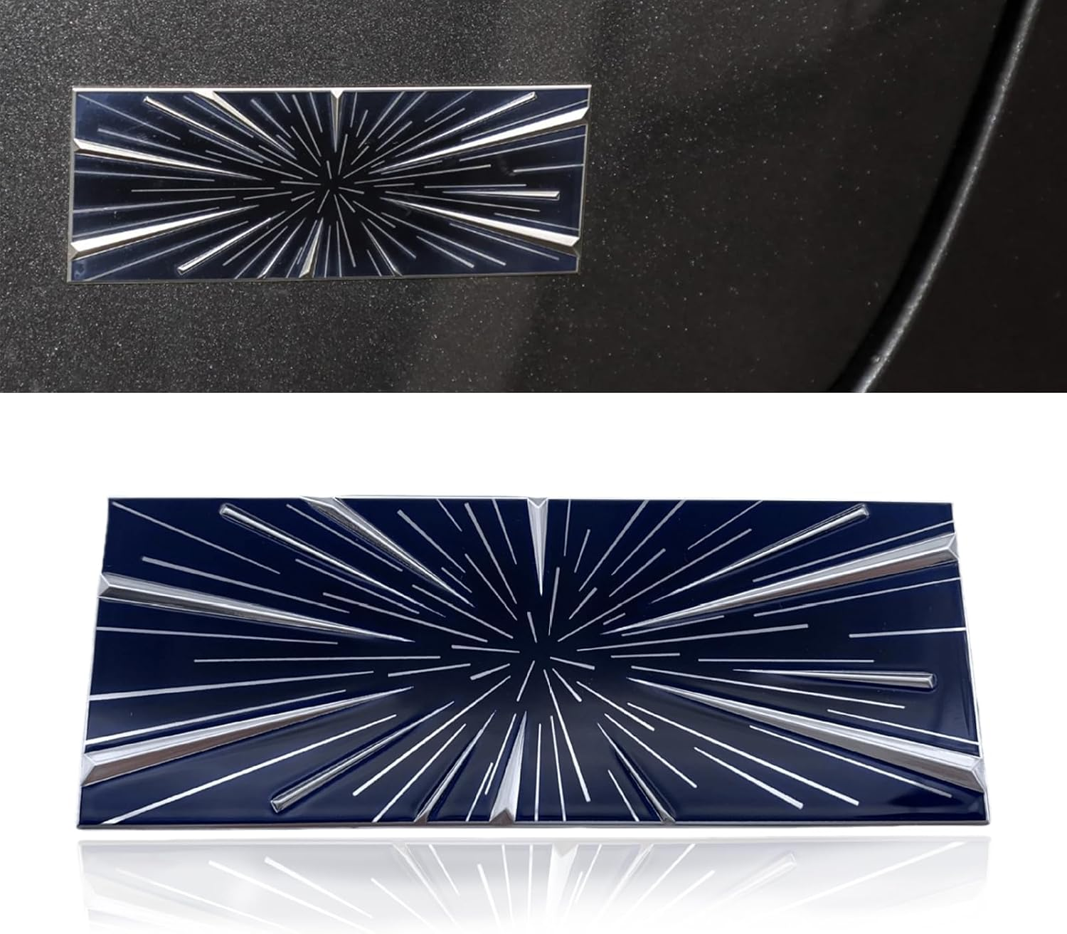 Performance Badge Emblem Compatible with Tesla Model 3 Y X S Cybertruck Roadster Highland Plaid Exterior Rear Trunk Accessories Sticker Decal Decorations Trim Decor Motor Part Emblems Modification image number 1