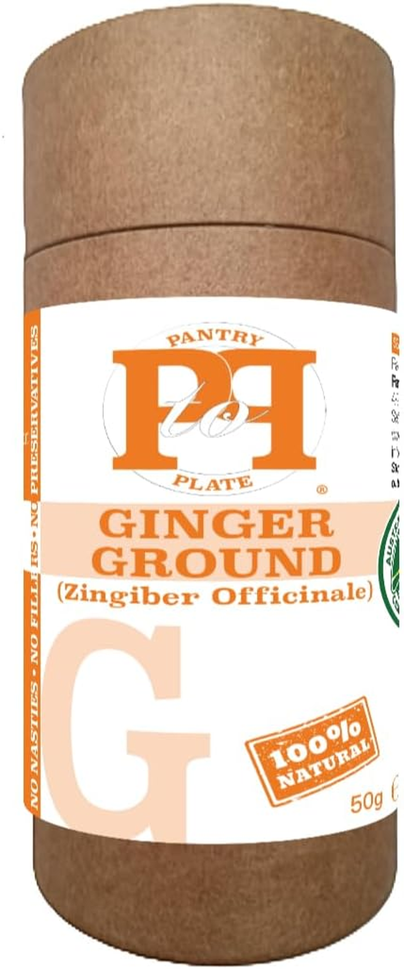 Pantry to Plate Ground Ginger 50 G