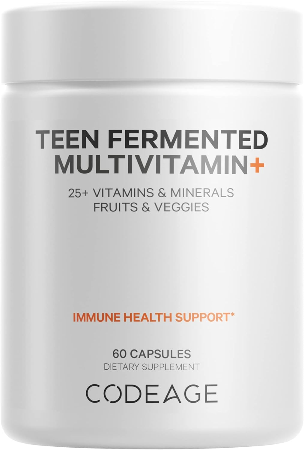 Codeage Teen Fermented Multivitamin - 60 Capsules image number 1