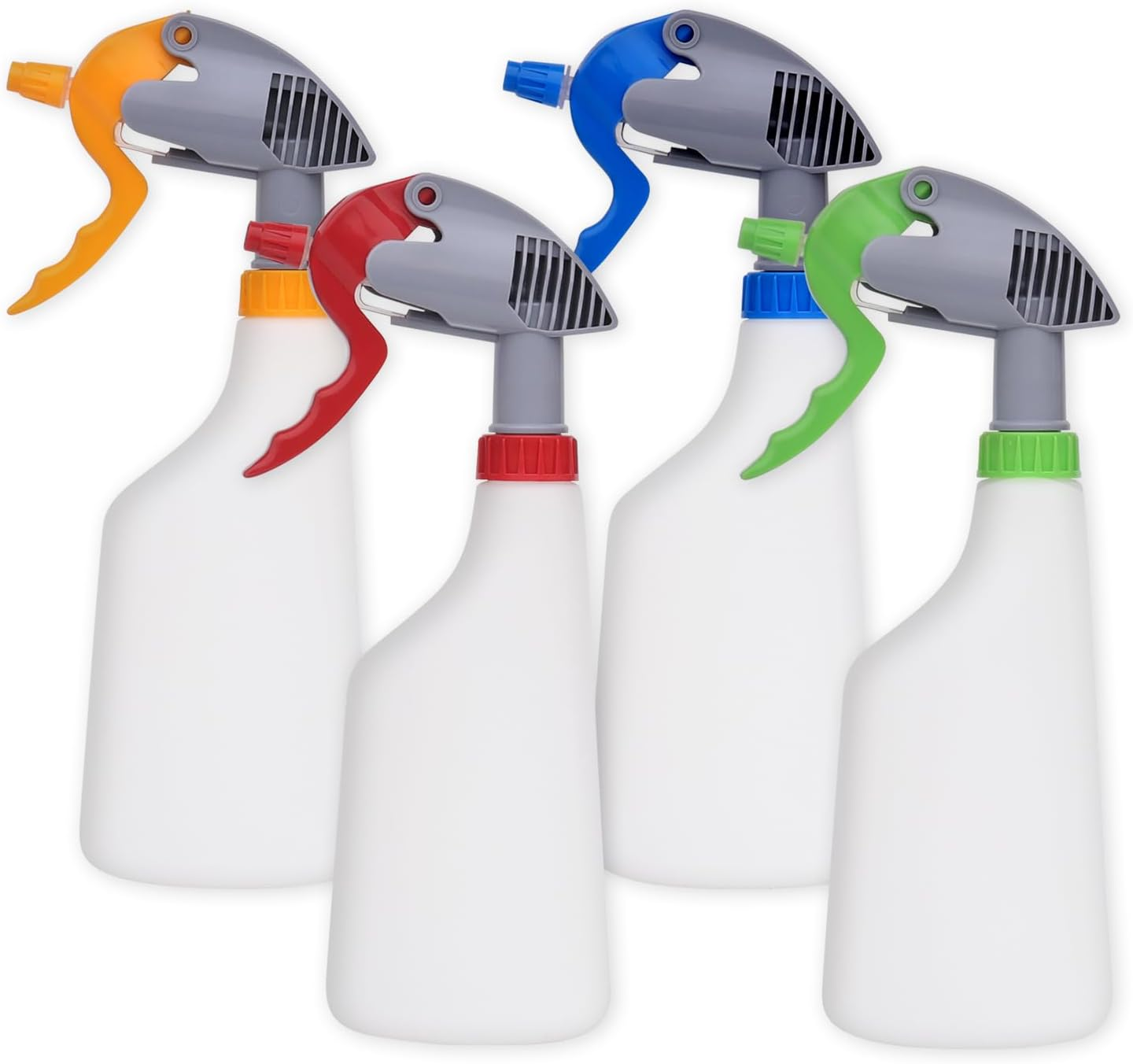 Drdirt Spray Bottles 650Ml/22Oz 4 Color Pack High Flow 3Cc Acid and Alkali Resistant Alcohol Compatible Professional Heavy Duty for Cleaning Plants Watering image number 4