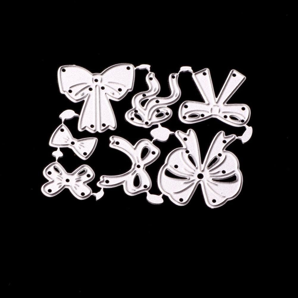 Bow Cutting Dies for Card Making, Cutting Dies Cut Stencils for DIY Scrapbooking Photo Album Decorative Embossing Paper Dies for Card Making Templated image number 2