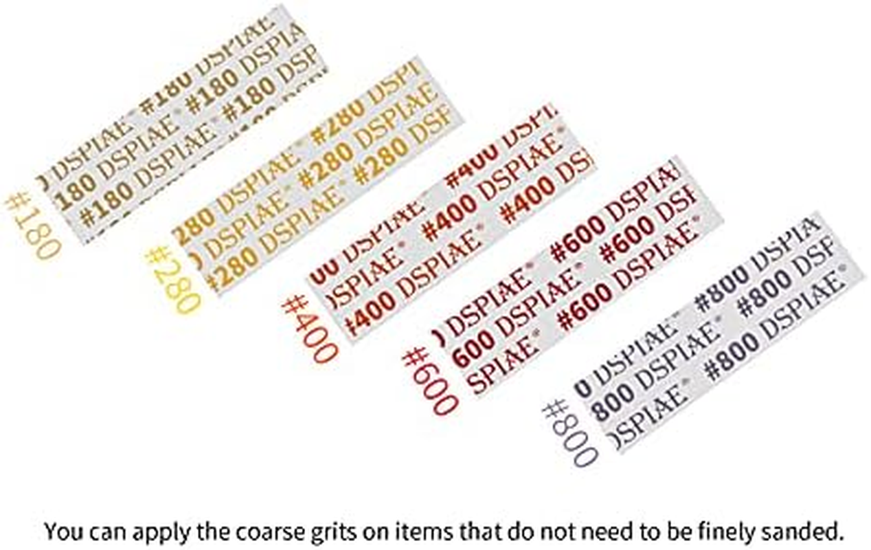 DSPIAE #180-#800 Sanding Sponge 30Pcs - Model Building Tools # SS-S01 image number 1