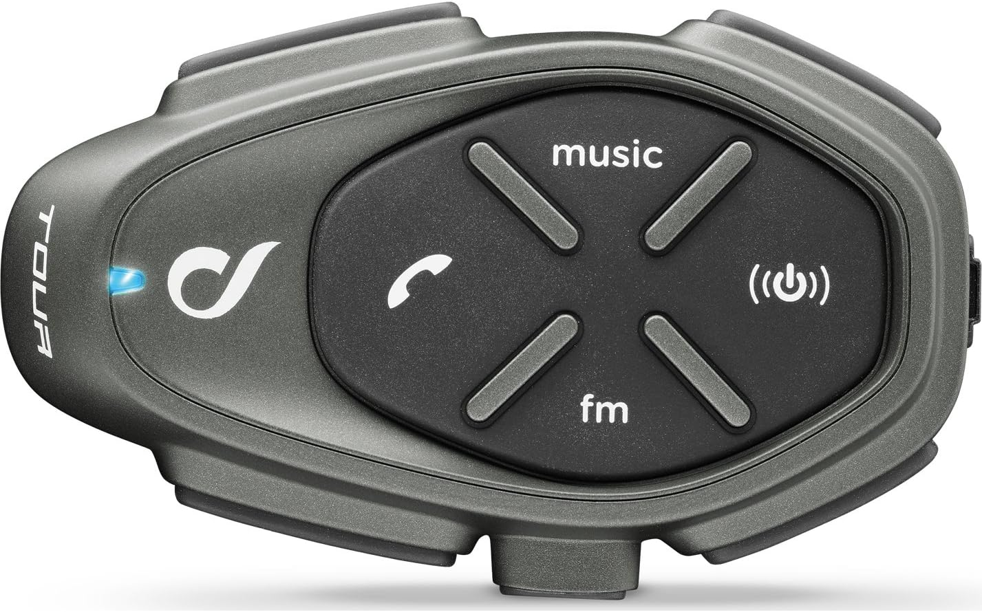 Interphone INTERPHOTOUR Cellularline Tour Bluetooth Intercom Kits, Clear, M