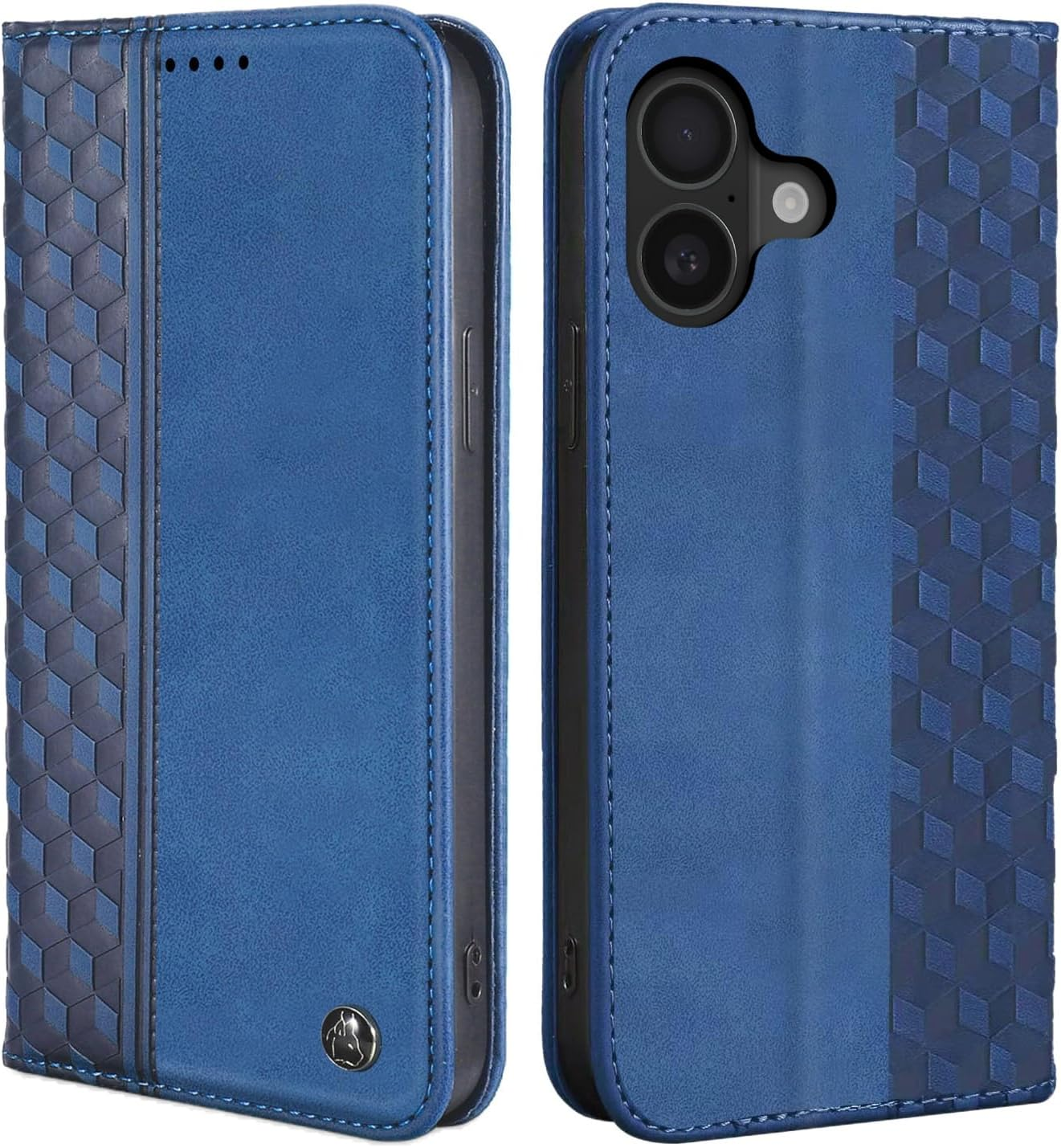 CXTCASE Case for Iphone 17, Shockproof PU Leather Flip Folio Cover with Card Slots, Magnetic Wallet Case for Iphone 17, Black