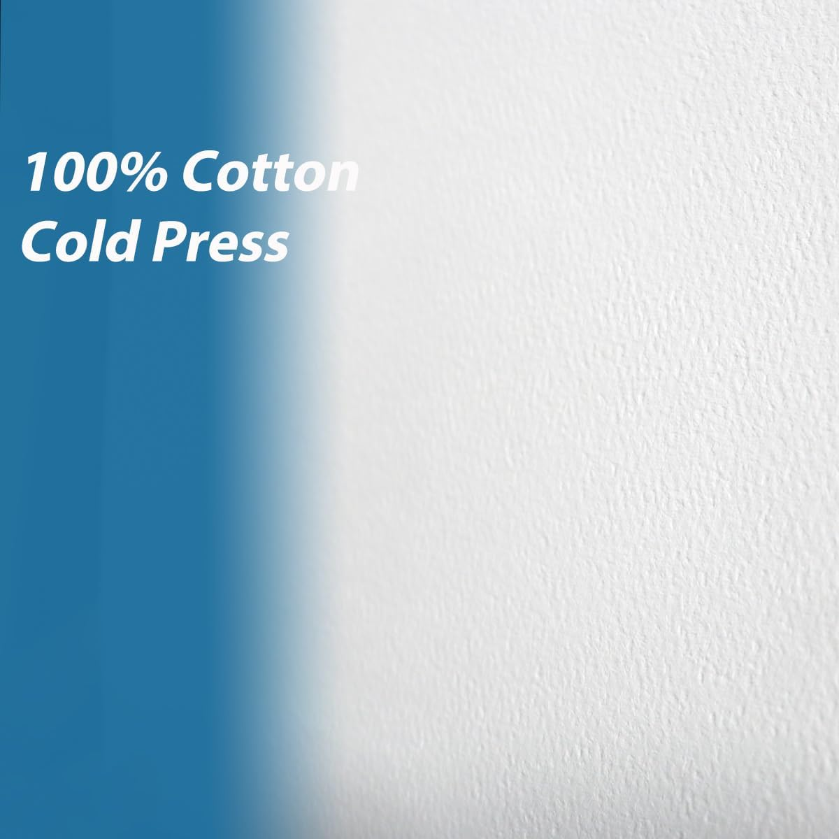 100% Cotton Watercolour Paper - 140LB/300GSM, Medium Grain | Acid-Free Heavyweight Thick White Cold Press Paper for Professional Artists, Students & Hobbyists, 20 Sheets, A4 Size (29.7 * 21Cm) image number 2