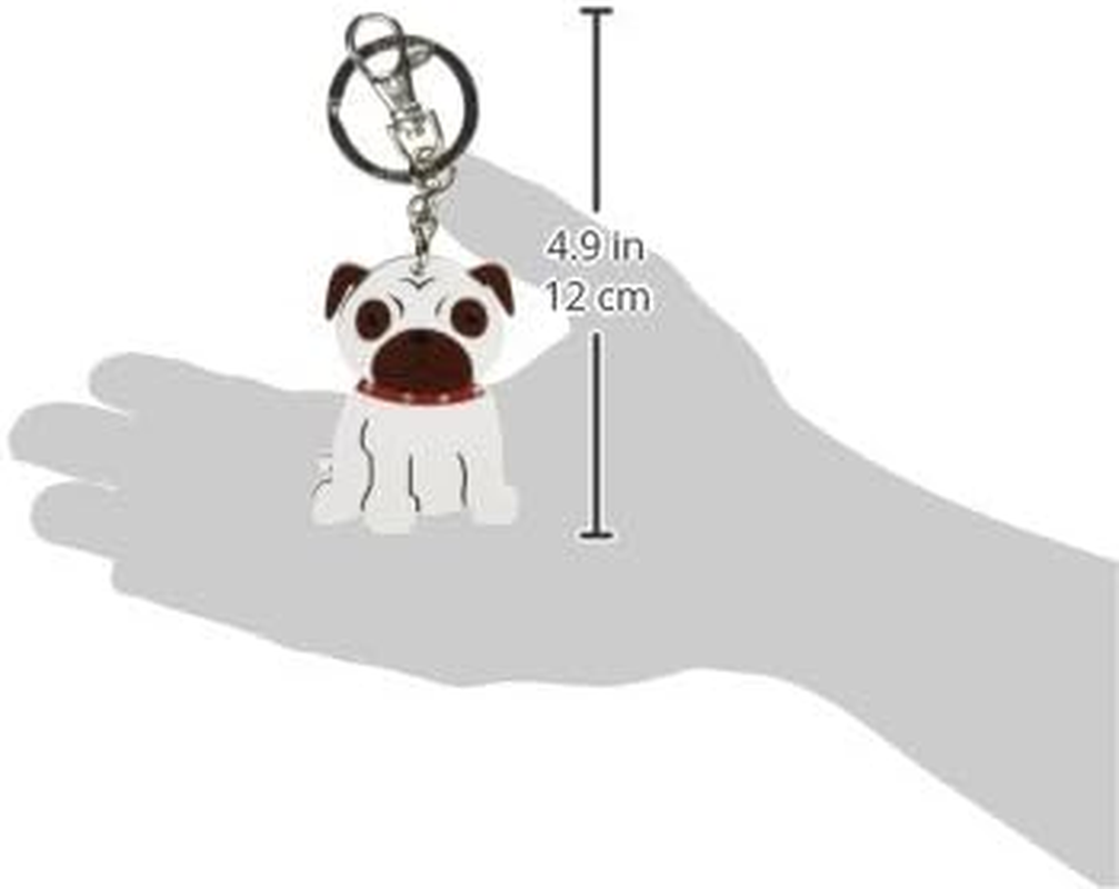 Foufou Dog Keychain Pug