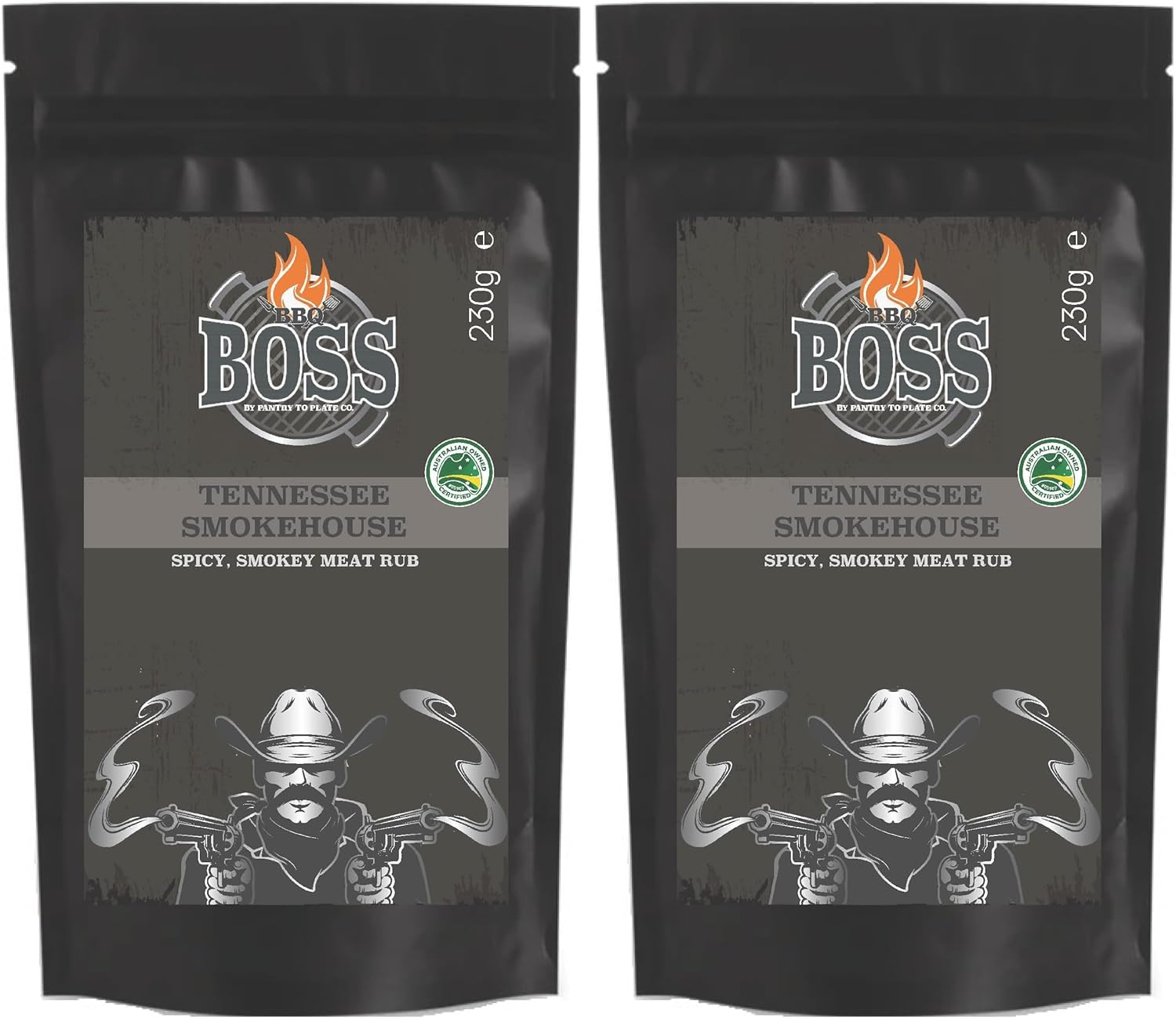 BBQ BOSS Tennessee Smokehouse Meat Rub Pouch image number 1