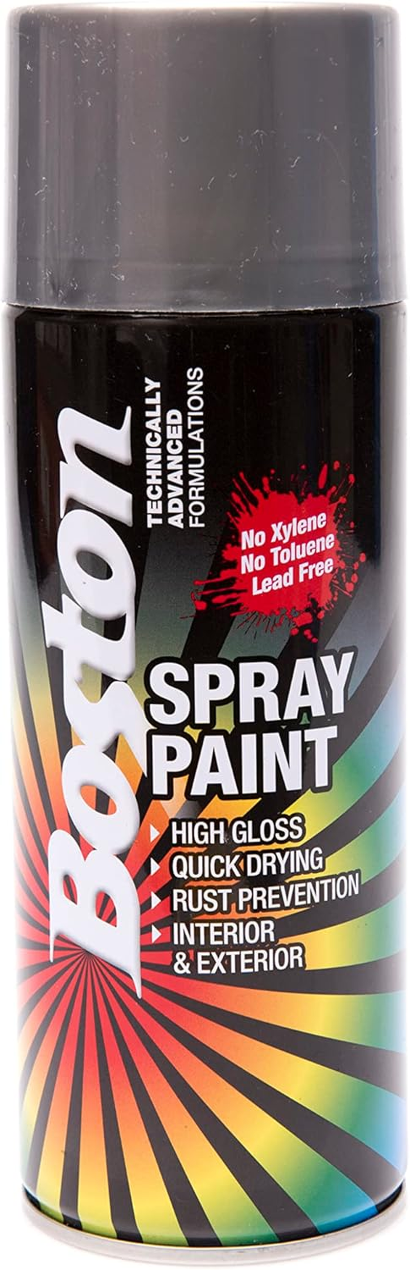 Boston Spray Paint Primer Enamel 250G Grey