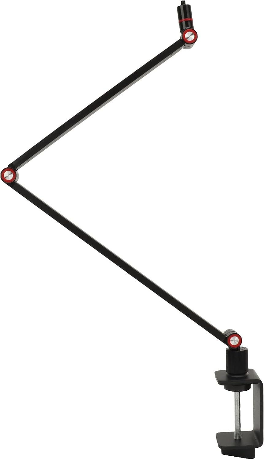 RIZGHWOY High Strength Clamp Desktop Projector Stand, Foldable Rotatable Mini Stand for Camera Projector, Livingroom image number 6